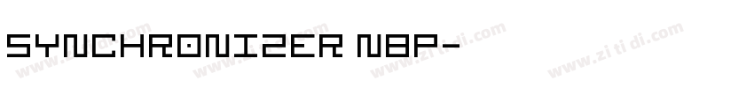 Synchronizer NBP字体转换